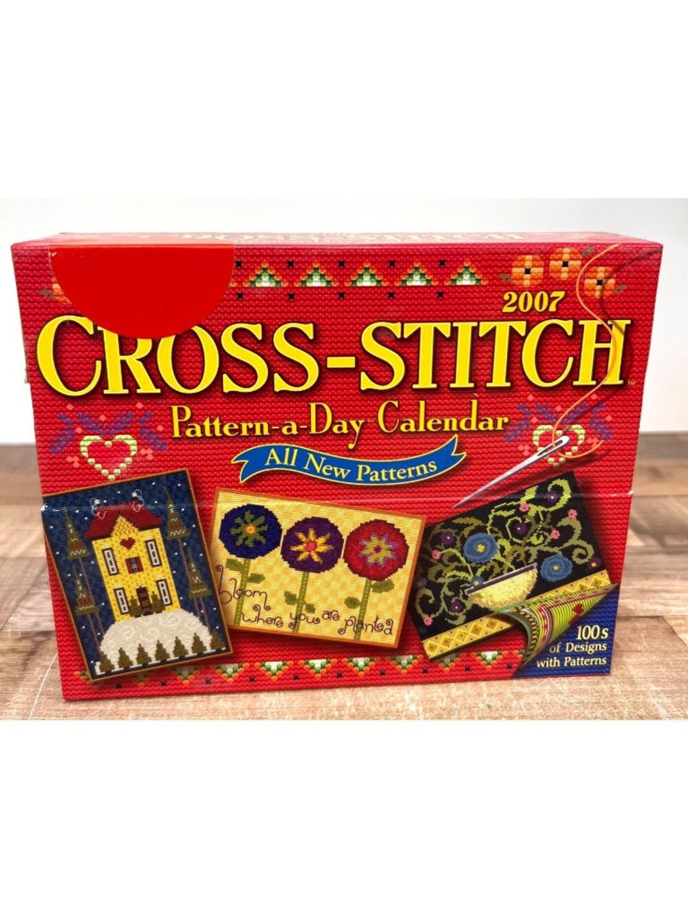 2007 Cross-Stitch Pattern-A-Day Calendar With 100s Of Unique Designs